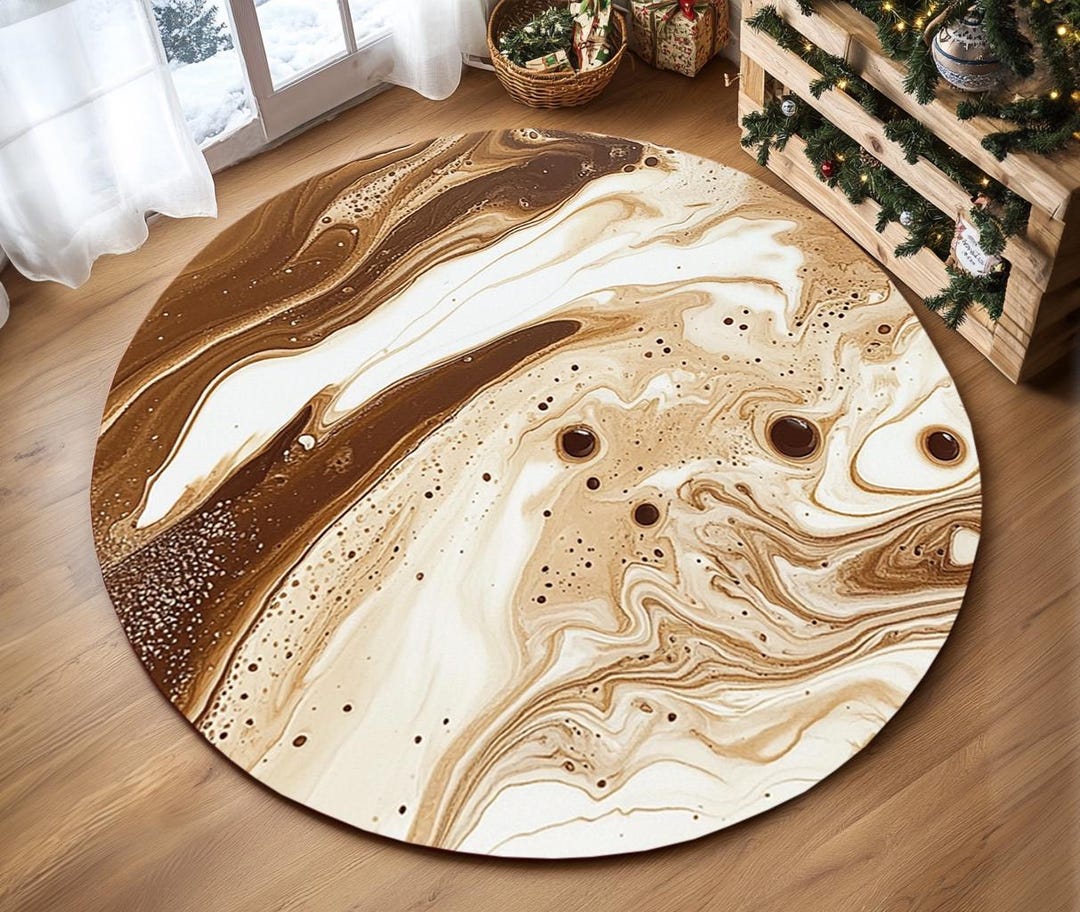 Soft Rug, Utility Rug, Round Shape Rug, Bedroom Rug, Hallway Rug, Pet ...