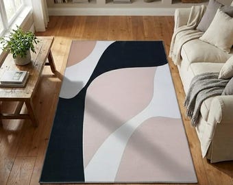 Classic rug, Modern area rug, Non slip rug, Kitchen runner rug, Home entrance rug, Patio rug, Washable rug, Cool decoration rug, RB-255