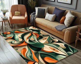 Vloerkleed, tijdloos tapijt, entreetapijt huis, modern lopertapijt, leuke kleurtapijt, zacht aanvoelend tapijt, alledaags tapijt, wasbaar antisliptapijt, RB-538