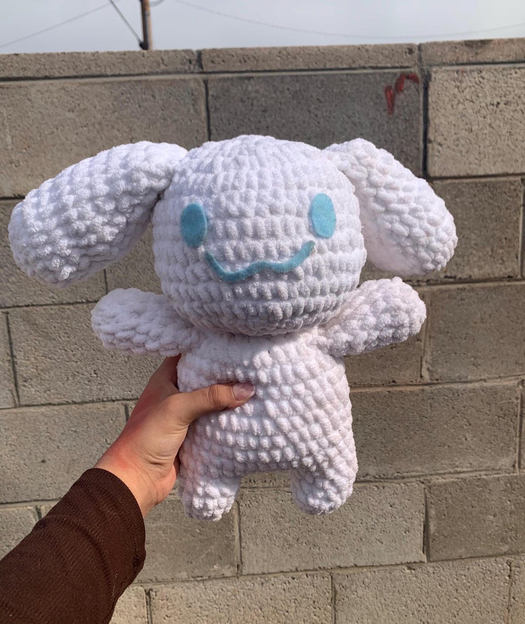 Crochet Cinnamon Roll Plushy Big Etsy