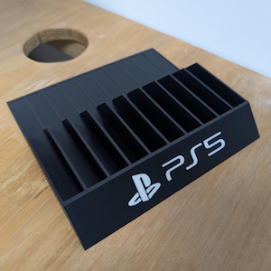 PS5/Xbox Games Holder – Disc Storage Stand, Organiser for Game Cases