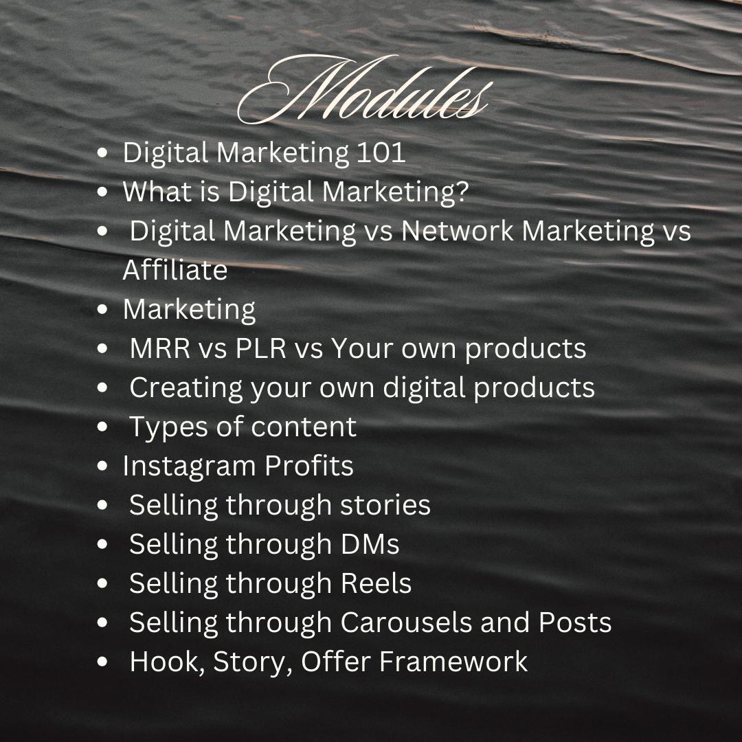 Digital Marketing Blueprint Mini Course With Master Resell Rights ...