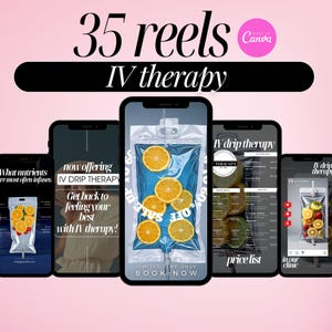 IV Therapy Instagram Templates infographics, Iv Hydration Instagram, iv drip therapy post, IV Therapy Marketing