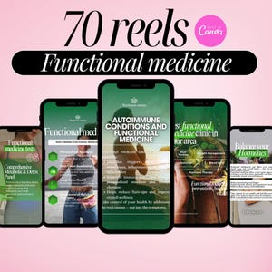 Videos de medicina funcional, videos de medicina integrativa, videos de medicina naturopática en Instagram, redes sociales de medicina funcional, holístico