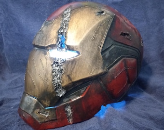 Iron Man Mark 85 Battle Damaged Helmet: Wearable 3d Print, Cosplay Prop