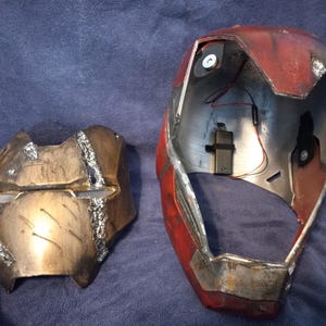 Iron Man Mark 85 Battle Damaged Wearable Helmet Cosplay (3D Printed) - Etsy