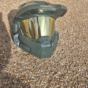 Halo Mjolnir Mark 7 Masterchief Helmet: Wearable 3d Printed Custom Made