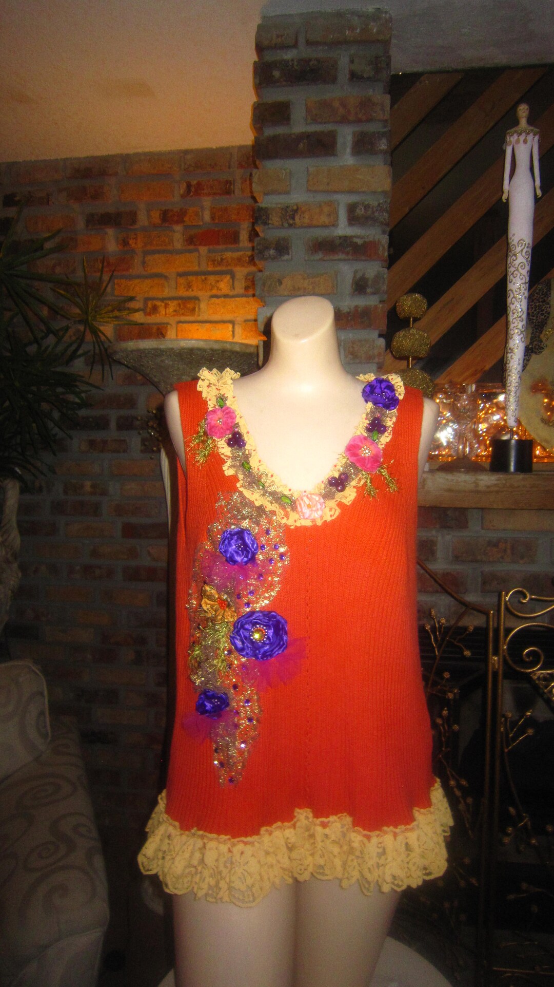 Flower Babe Gypsy Sweater main image 0