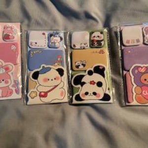 Bloc de notas adhesivas estilo Post-it con temática kawaii (lote enorme)