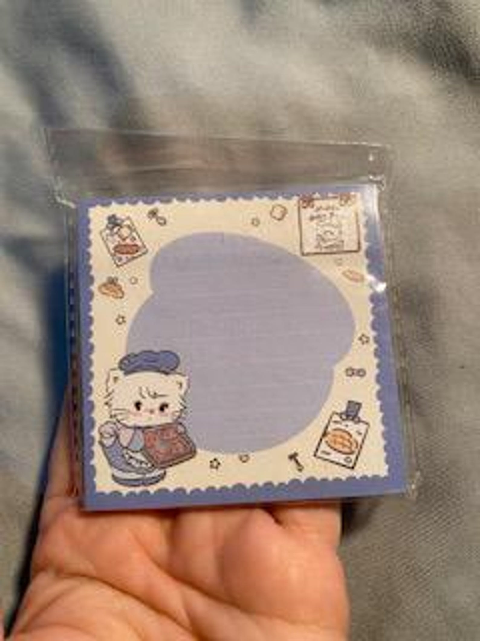 4 Pack Kawaii Themed Sticky Notes, Cartoon Animal Notepad - Etsy