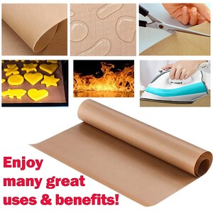 Reusable Resistant Baking Mat Non-stick Coating 60*40cm Sheet