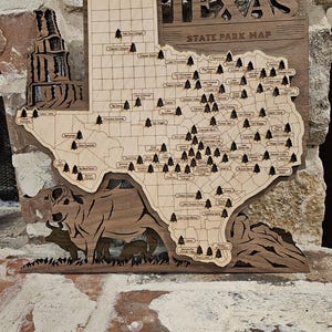 Texas State Parks Map