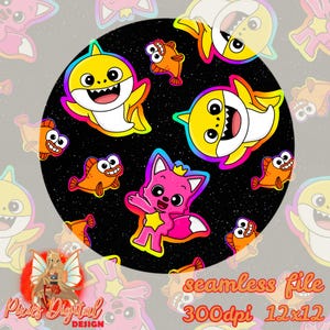 Neon Haie Seamless File
