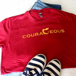 Courageous Lion Wizarding House Tee