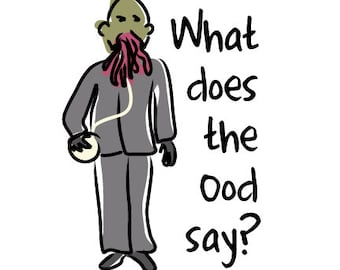 What Does the Ood Say Kids' Tee (2T-youth XL)