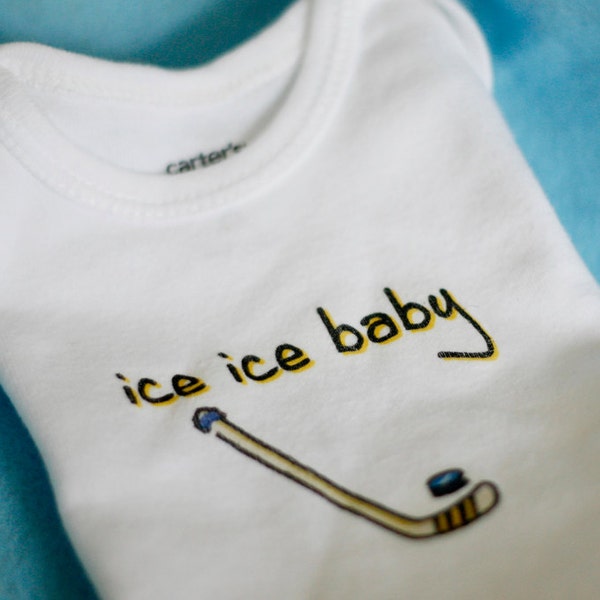 Ice Ice Baby - Baby Bodysuit (sizes newborn to 24 months)