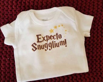 Expecto Snugglium Baby Bodysuit (sizes newborn to 24 months)