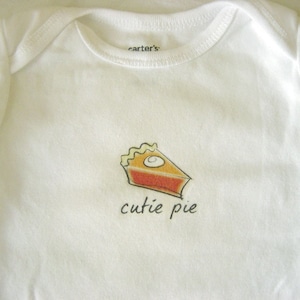 SALE Cutie Pie Baby Bodysuit (sizes newborn to 24 months)