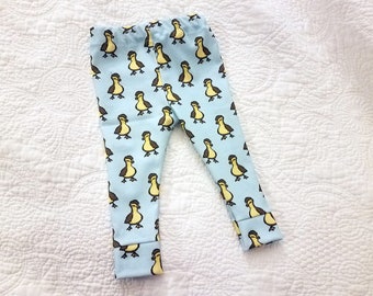 Duckling baby leggings (sizes newborn to 24 months)