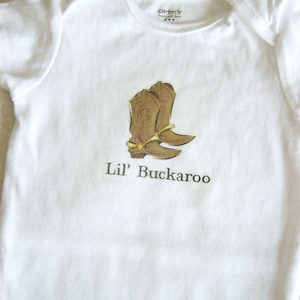Lil&#39; Buckaroo Baby Bodysuit (sizes newborn to 24 months)