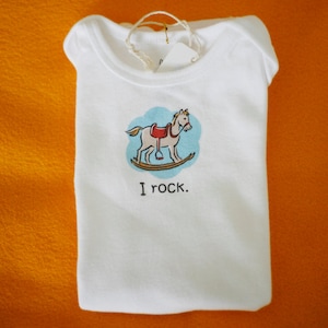 I Rock babybody (maten newborn tot 24 maanden)