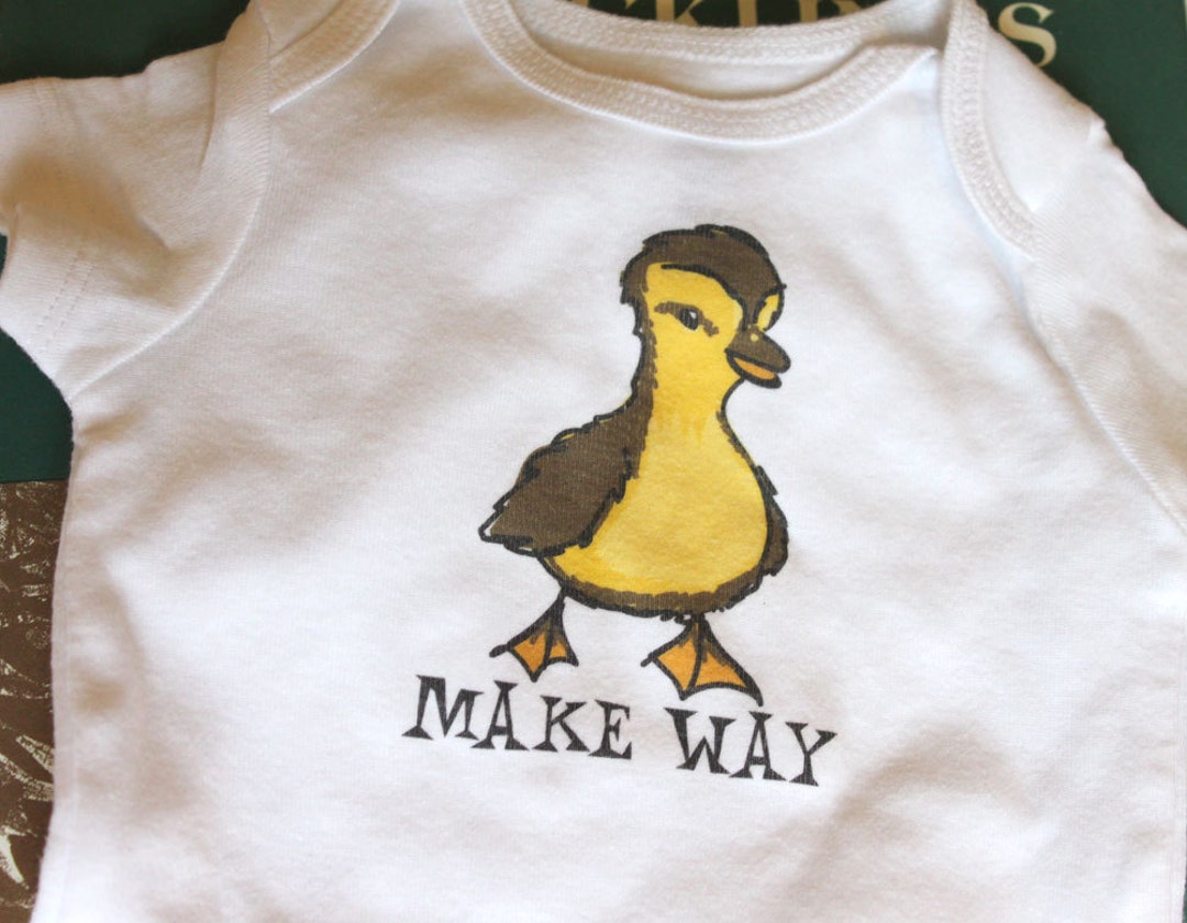 Make Way Baby Bodysuit sizes Newborn to 24 Months Etsy