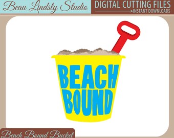 Summer Fun SVG Cutting File Beach Bound Bucket Clipart Shovel Clip Art Format Silhouette Pattern Cricut Projects Summer Fun SVG Cutting File Beach Bound Bucket Clipart Shovel Clip Art Format Silhouette Pattern Cricut Projects
