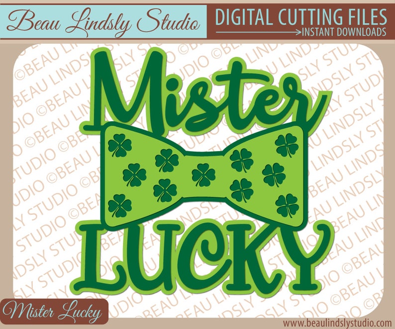 Download Mr Lucky Happy St Patricks Day SVG Cutting File SVG File ...