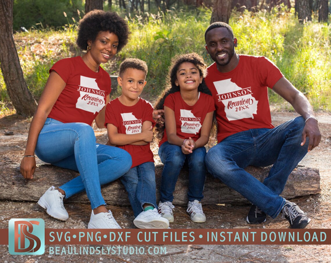 Download Georgia Family Reunion SVG Cutting File Georgia SVG Family ...