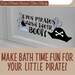 Pirate SVG, Kids SVG Cutting File: Even Pirates Wash Their Booty, Funny ...