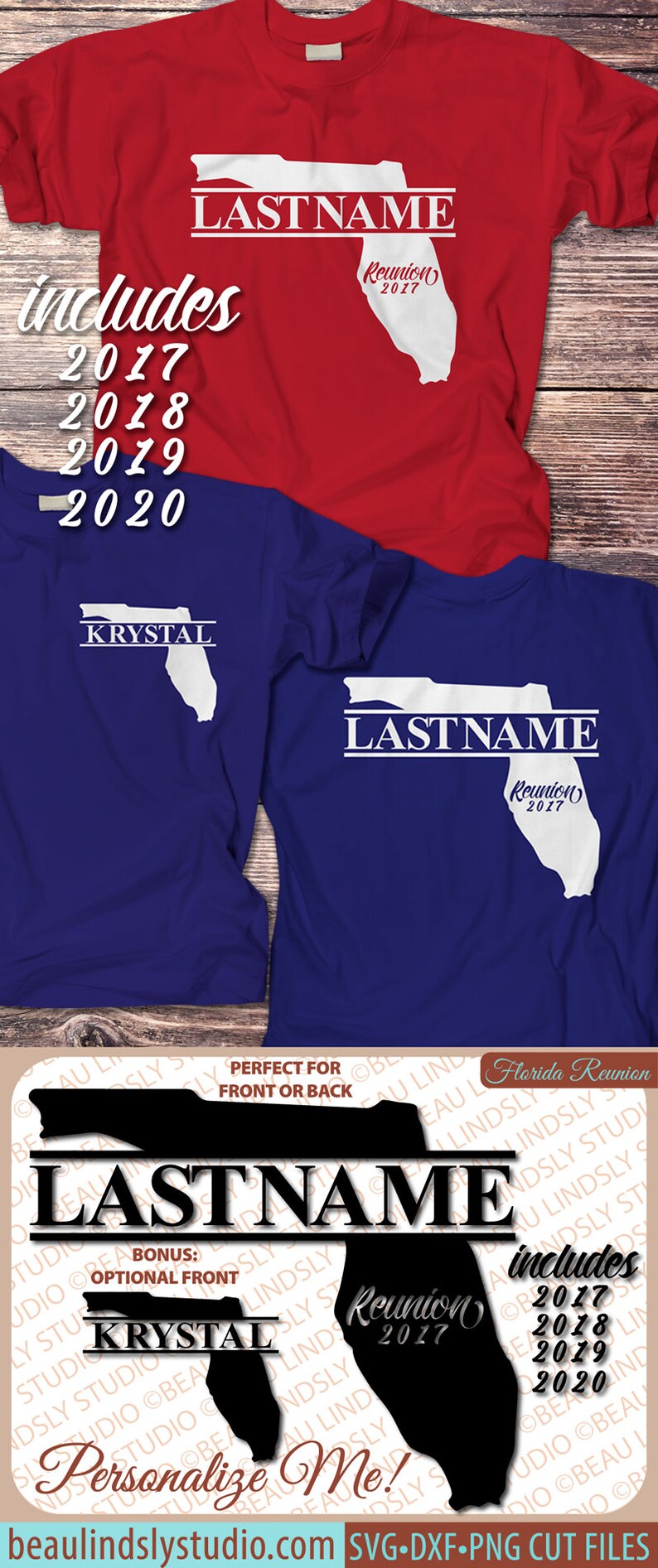 Florida Family Reunion SVG Cutting File Florida SVG Family | Etsy