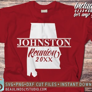 Alabama Family Reunion SVG, Alabama SVG Cutting File, Family Reunion T Shirt SVG, Cricut svg File Format, SVG Datei für Silhouette Muster