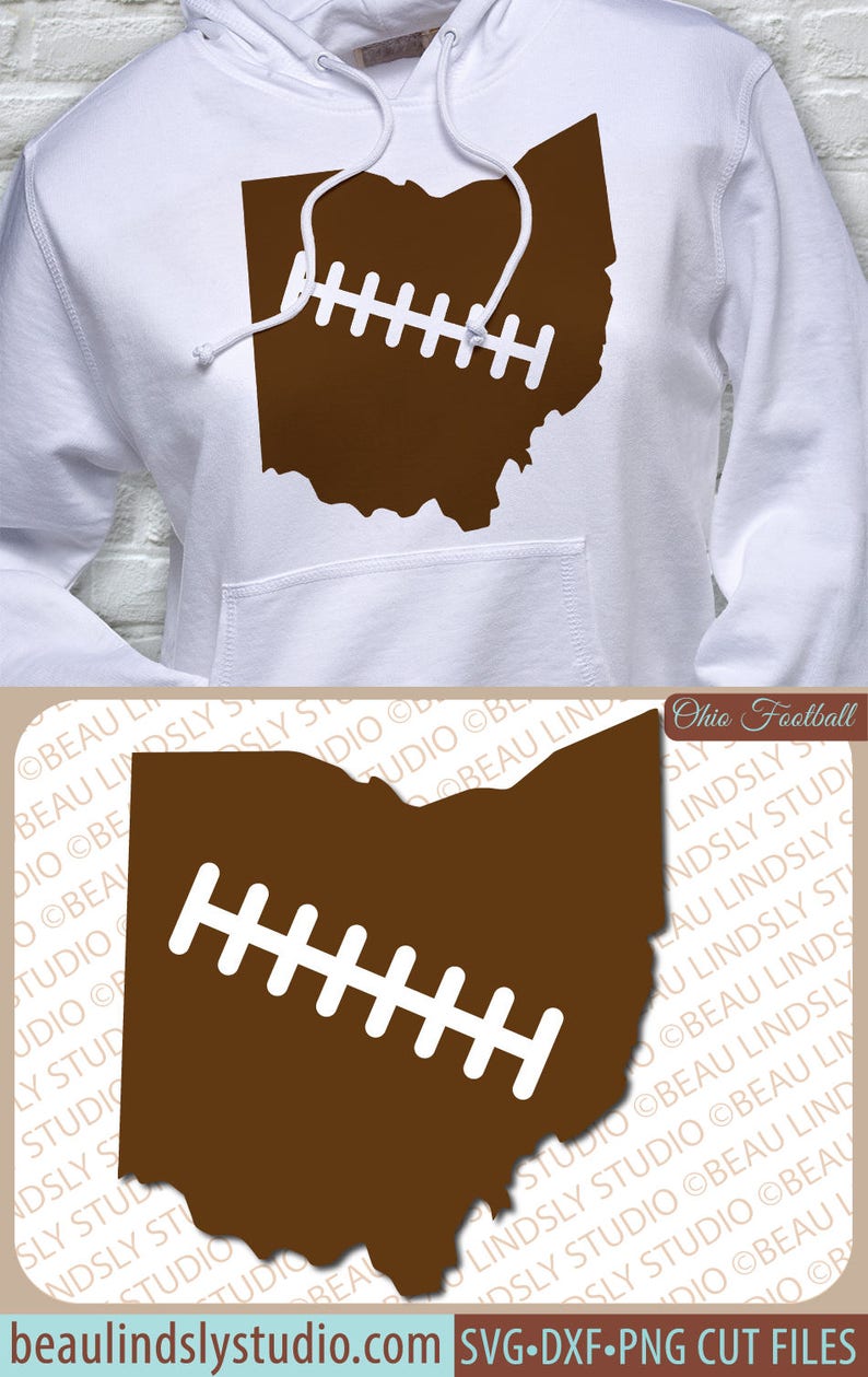 Download Ohio Football SVG Cutting File Football Mom SVG Ohio SVG ...