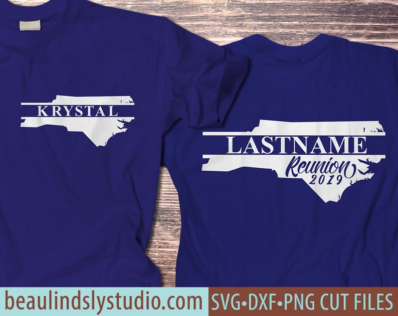 Download Custom North Carolina Family Reunion SVG Cutting File North | Etsy