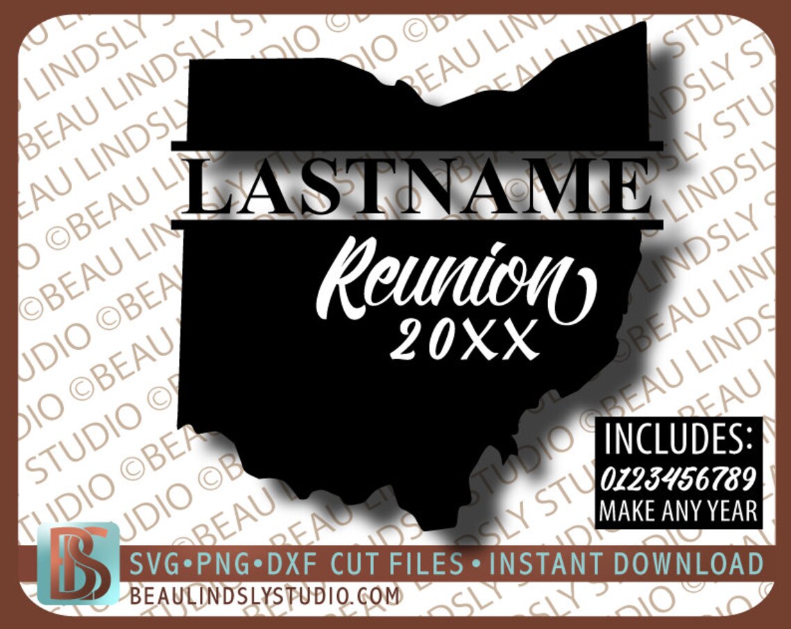 Download Ohio Family Reunion SVG Ohio SVG Cutting File Cricut ...