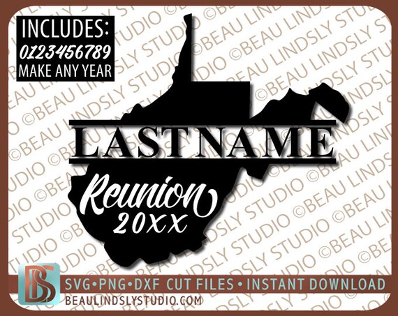 Download West Virginia Family Reunion Svg Cutting File West Virginia Etsy