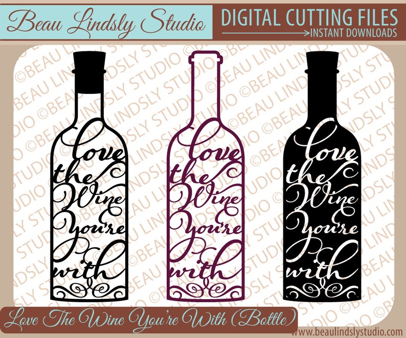 Download Funny Pun SVG File Funny Quote Wine Bottle svg SVG File For | Etsy