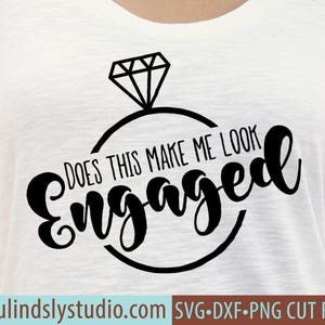 SVG comprometido, Nuevo prometido SVG, Futura esposa SVG Archivo de corte, Bridal Shower Gift Idea svg Archivo para Silhouette, Compromiso svg Archivo para Cricut