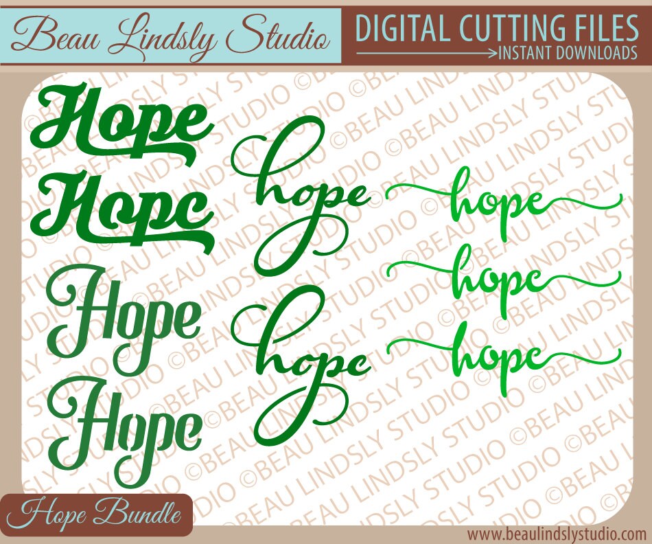 Download Inspirational SVG Cutting File Hope SVG Inspirational Clip ...