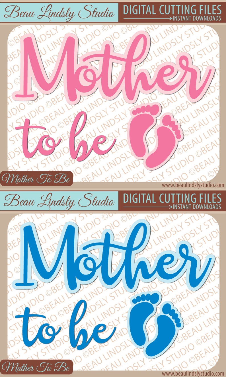 Download Mother To Be SVG File DIY Baby Shower Gift Soon To Be Mom | Etsy