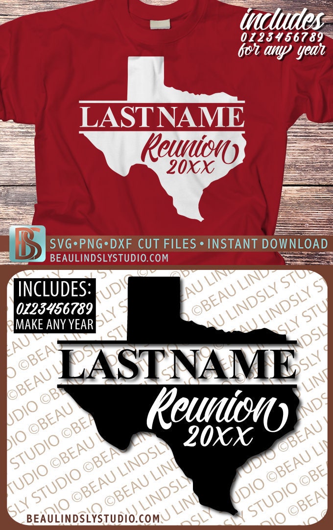 Download Custom Texas Family Reunion Svg Cutting File Texas Svg Etsy