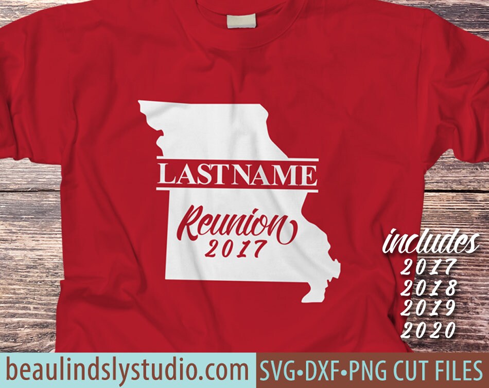 Missouri Family Reunion SVG Missouri SVG Cutting File ...