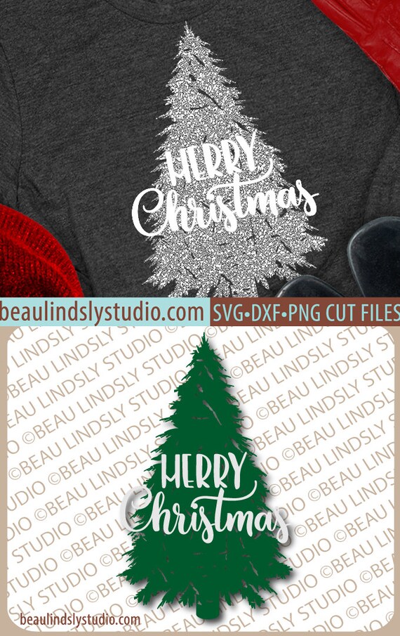 Download Free Christmas Tree Svg File Merry Christmas Svg Grunge Tree Svg Etsy SVG DXF Cut File