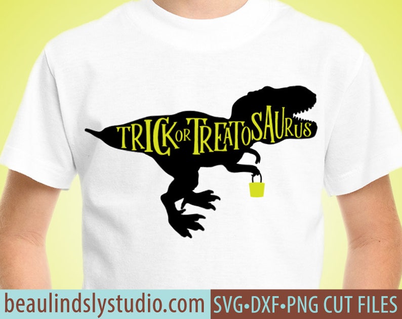 Download Halloween Dinosaur SVG File Halloween T Rex SVG Halloween ...