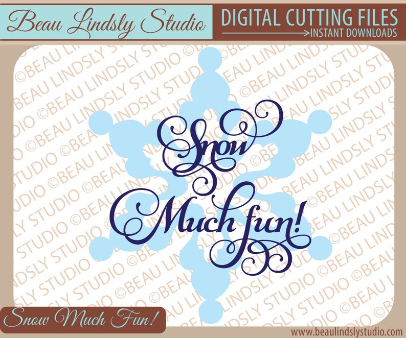 Download Winter SVG Cutting File Snowflake SVG For Silhouette ...