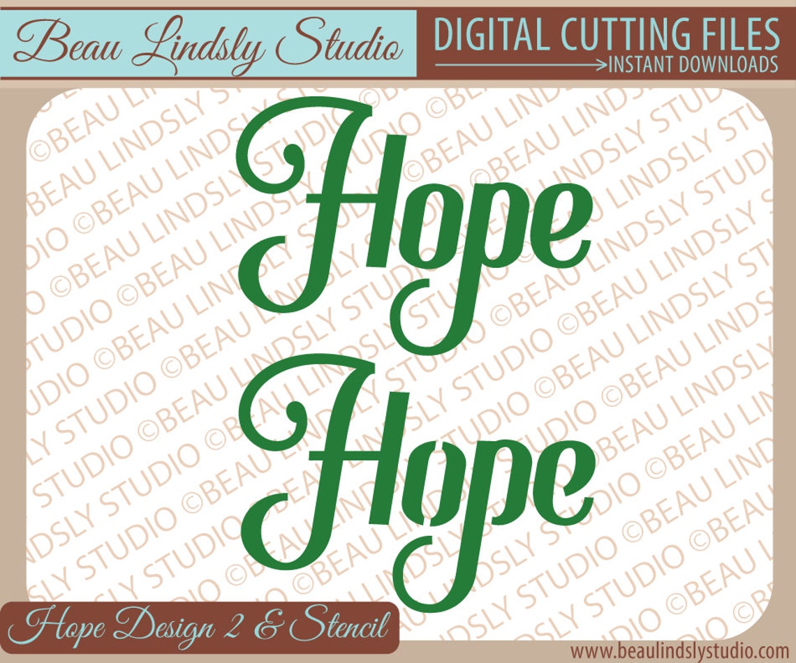 Download Inspirational SVG Cutting File Hope SVG Inspirational Clip ...