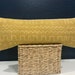 The *Ryli*   African Mudcloth Pillow in Mustard  XL Lumbar     Modern /  Masculine / Boho