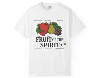 Christian Faith Graphic Tee | Fruit of the Spirit T-Shirt