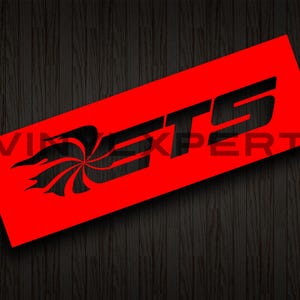 ETS Stencil Vinyl decal