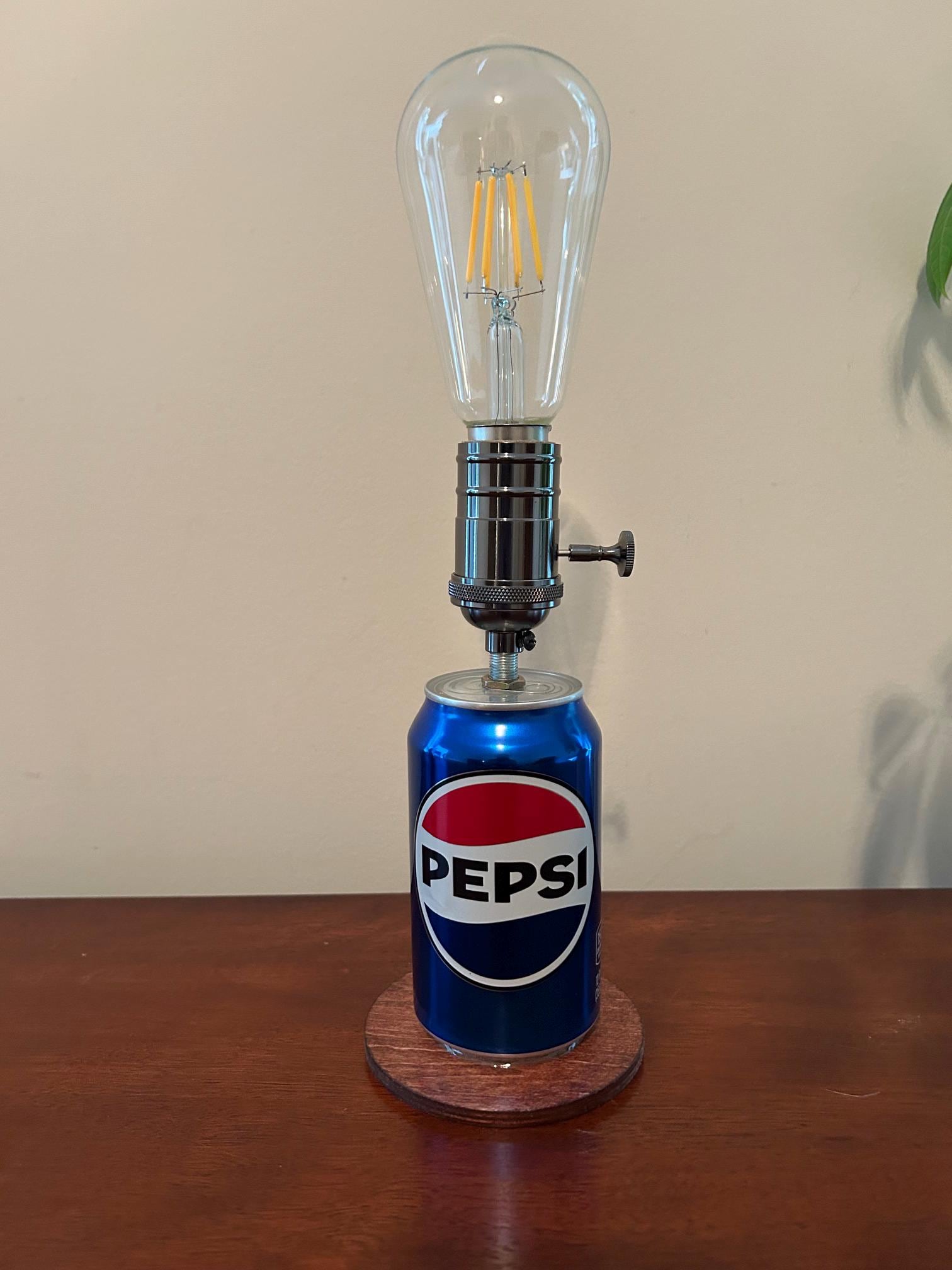 Pepsi Cola Stained Glass Lamp - Etsy